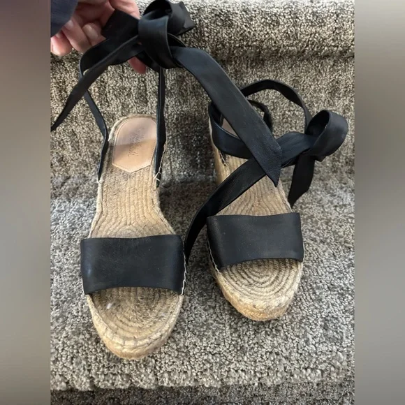 Loeffler Randall Harper Ankle Wrap Espadrilles - Picture 6 of 12